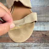 Steve Madden Suede Lace Up Heeled Sandals - Size 7 (see notes)