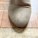 Carlos Brown Suede Side Buckle Booties- Size 8.5 (see notes)