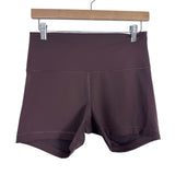 Lululemon Brown Biker Shorts- Size 10