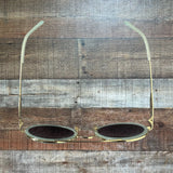 Wildfox Round Sunglasses with Black Case