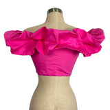 Seven Wonders Hot Pink Cropped Top NWT- Size 4 (sold out online, we have matching skirt)