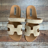 Steve Madden Velcro Strap Sandals- Size 9 (see notes)