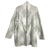 Time and Tru Grey with Diamond Print Cardigan NWT- Size L