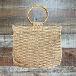 No Brand Bamboo Handle Bag (See Notes)