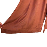 Millibon Rust Wide Leg Jumpsuit - Size M