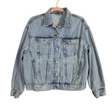 Divided H&M Light Wash Denim Jacket - Size S (See Notes)