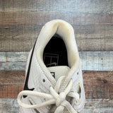 Pre-Owned Nike Zoom White Pink Heel Sneakers- Size 9 (see notes)