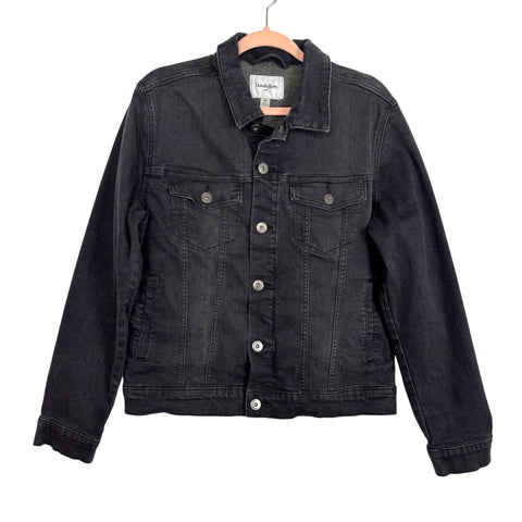 Goodfellow & Co Black Denim Jacket - Size Men's M