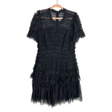 Needle & thread Black Tulle Overlay Dress - Size US 14
