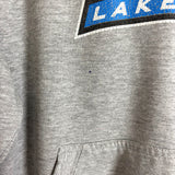 Gear For Sports Grey Grand Valley State Lakers Hooded Sweatshirt - Size L (See Notes)