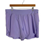 Lululemon Purple Fast and Free High Rise Classic Running Shorts NWT- Size 14