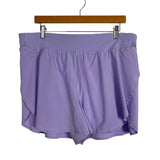 Lululemon Purple Fast and Free High Rise Classic Running Shorts NWT- Size 14