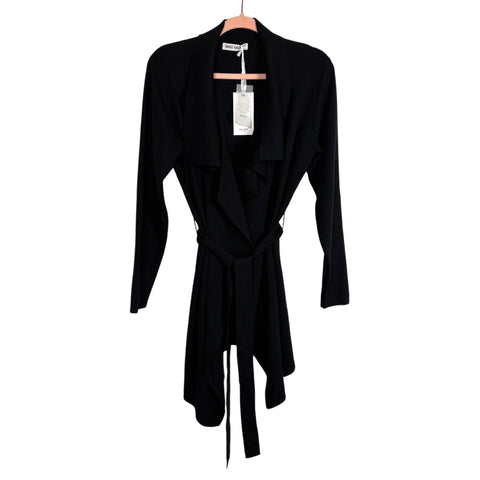 Grace Karin Black Tie Belt Cardigan NWT- Size S