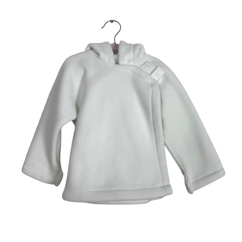 Widgeon White Hooded Jacket - Size 18M