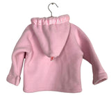 Widgeon Pink H Polartec Fleece Hooded Jacket- Size 12M (see notes)