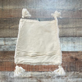 No Brand (Ebb & Thread) Cream and Brick Polka Dot Pillow Cover (see notes)