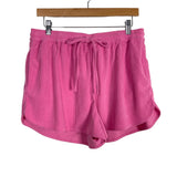 Buddy Love Pink/Green Corduroy Pierce Short Set- Size M (sold out online, sold as a set)