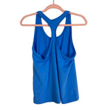All in Motion Blue Racer Back Tank NWT- Size M