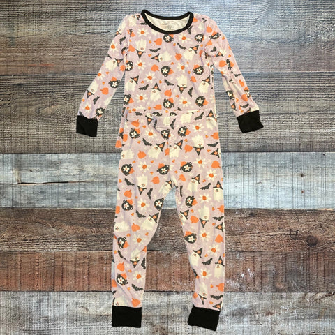Caden Lane Lilac Halloween Two Piece Pajamas- Size 3T