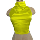 Vici x Summer of Diane Neon Halter Back Tie Top NWT- Size S