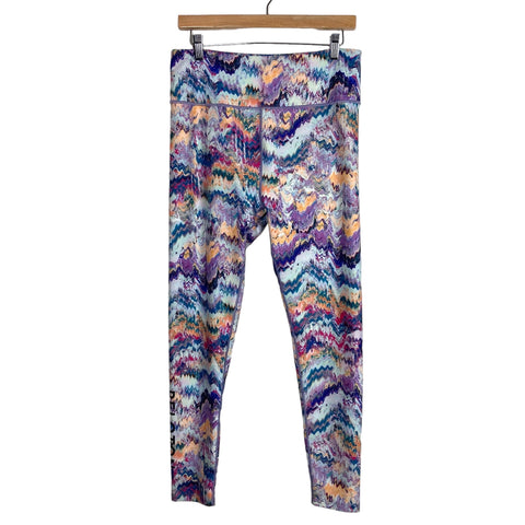 Peloton Colorful Printed Leggings- Size XL (Inseam 26”)