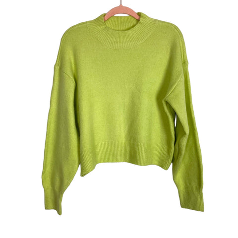By Together Lime Green Shelly Sweater- Size S (sold out online)