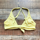 Kona Sol (Target) Yellow Tie Front Bikini Top- Size S (sold out online)