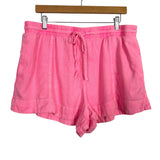 Universal Threads Pink Drawstring Waist Shorts - Size XL