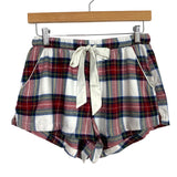Abercrombie & Fitch Sleepwear Plaid Flannel Shorts Pajamas Set- Size S (sold as a set)