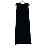 Universal Thread Black with Side Slits Sleeveless Midi Dress- Size S (sold out online)