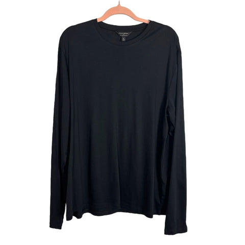 Banana Republic Black Long Sleeve Top - Size Men's XL