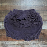 Shrimp & Grits Smocked Floral Dress and Corduroy Ruffle Bloomer Set- Size 18M