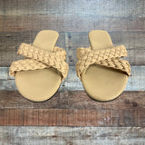 No Brand Braided Strap Slip On Sandals- Size 41