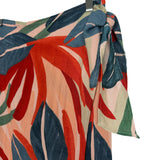 Dress Forum Colorful Palm Print Wrap Skirt NWT- Size S