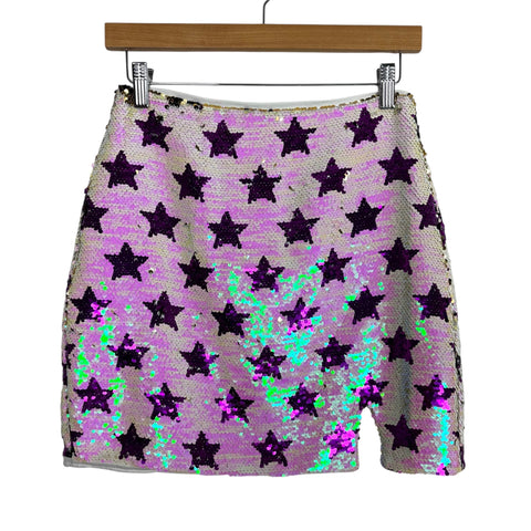 Strut & Bolt Sequin Star Mini Skirt NWT - Size S