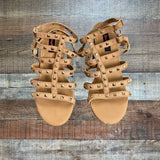 Betseyville Studded Strappy Heeled Sandals- Size 9.5 (see notes)