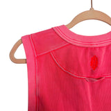 Free People Movement Coral Sweatshirt Tank- Size S (see notes)