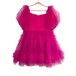 Ivy City Hot Pink Tulle Dress- Size XXL
