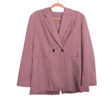No Brand Pink Button Closure Blazer- Size M