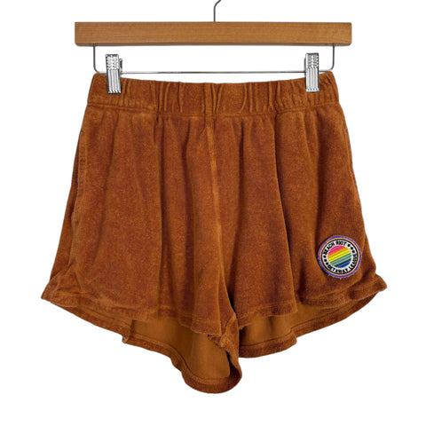 Beach Riot Rust Terry Cloth Shorts - Size S (See Notes)