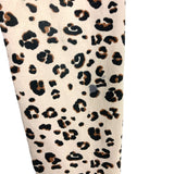 Zara Beige with Animal Print Leggings-Size 7Y (see notes)