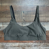 Vuori Olive Green Padded Sports Bra- Size L