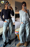 ARITZIA Homestretch Grey Button Front Top- Size M