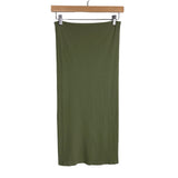 Free People Intimately Olive Strapless Spandex Seamless Slip Mini Dress- Size XS/S (sold out online)