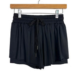 Automet Two in One Black Shorts- Size S