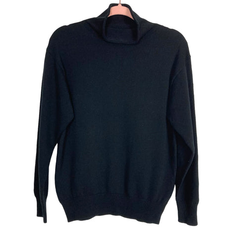 Wilfred Black Merino Wool Blend Mock Neck Sweater- Size S (sold out online)