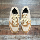 P448 Suede and Sherpa Sneakers- Size 37 (see notes)