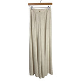 Aakaa Oatmeal Linen Crop Tank and Wide Leg Pants Set NWT- Size S (sold out online)