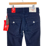 True Religion Dark Wash Rocco Relaxed Skinny Jeans NWT- Size 30 (Inseam 33")