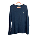 Polo Ralph Lauren Blue Custom Slim Fit Long Sleeve Shirt - Size Men's XL